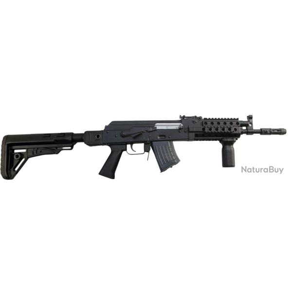 CARABINE WBP AK MiDi JACK TACTICAL CROSSE RABATTABLE CAL.7.62x39 FREIN DE BOUCHE BIRDCAGE