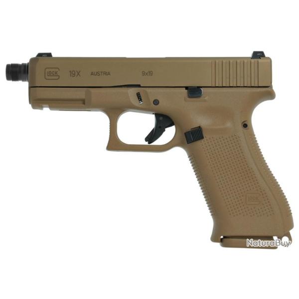 Glock 19X Filet - 9x19 mm - Crossover - FMR