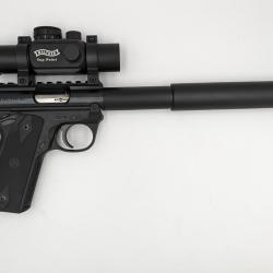 Pistolet RUGER MK IV 22/45 custom silence FMR.