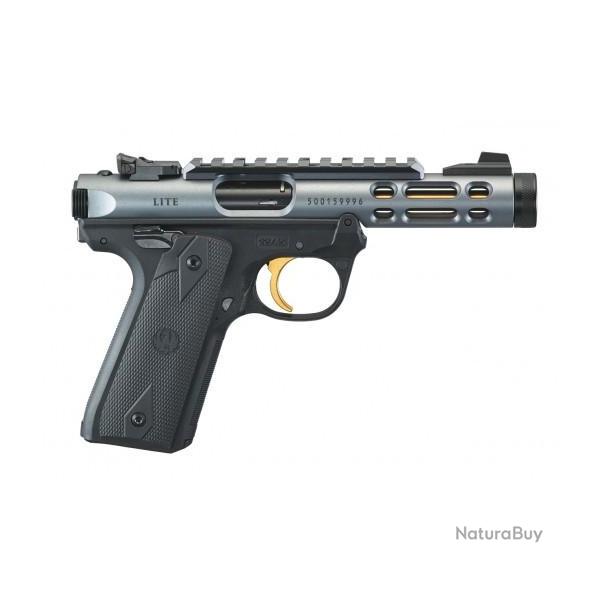 Ruger Mark IV 22/45 Lite Grey/gold Cal 22LR