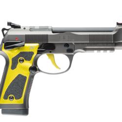 PISTOLET BERETTA 92X PERFORMANCE SPECIAL MAKE OR JAUNE Cal 9x19