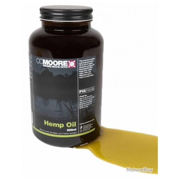 CCMOORE LIQUID HEMP OIL 500ML CCMOORE