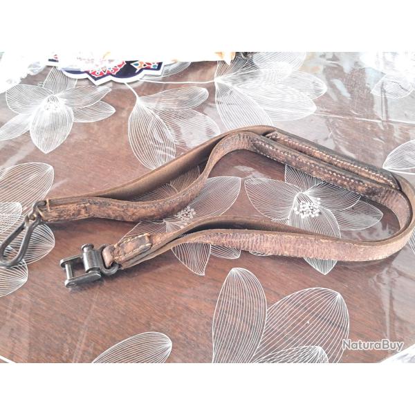 Bretelle allemande ww2 originale mg 34 42 (2)