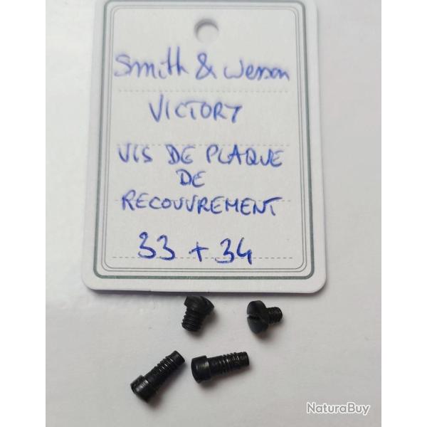 PI�CE SMITH & WESSON MOD VICTORY - VIS DE PLAQUE DE RECOUVREMENT