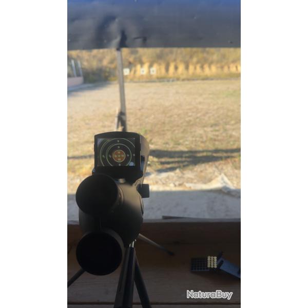 Lunette cran Digital - Zoom 350 (18 digital) - Photo 5MP & Vido 4K - IP54 - Vision +1000 m