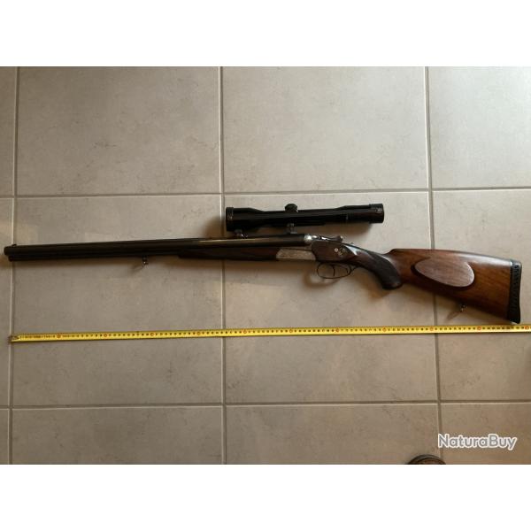 DRILLING MERKEL 12/70 ET 8X57JRS AVEC LUNETTE ZEISS DIAVARI-Z 1.5-6X42