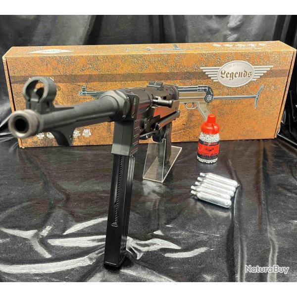 Pack pr�t � tirer - PISTOLET "LEGENDS MP GERMAN" - CO2, CAL BB/4.5MM