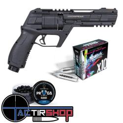 Pack D&eacute;fense Revolver CP300 C50 13J + Co2 + Billes