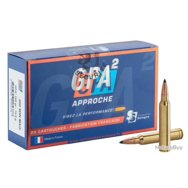 Balles GPA Sologne - Cal. 300 Win Mag - 168GR