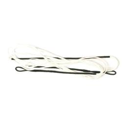 FLEX - Corde Classique Dacron 12 brins BLANC 48"