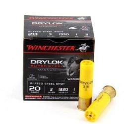 Cartouches Winchester Drylox Super Steel Magnum cal 20-Plomb 3