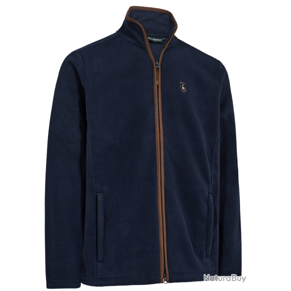 Veste Polaire Cumbria bleu DEERHUNTER