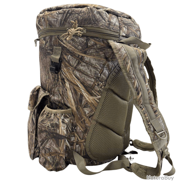 Sac � dos si�ge seau de poste rotatif camouflage roseaux