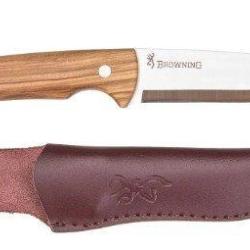 Couteau Korvar lame fixe 7.5 cm Browning