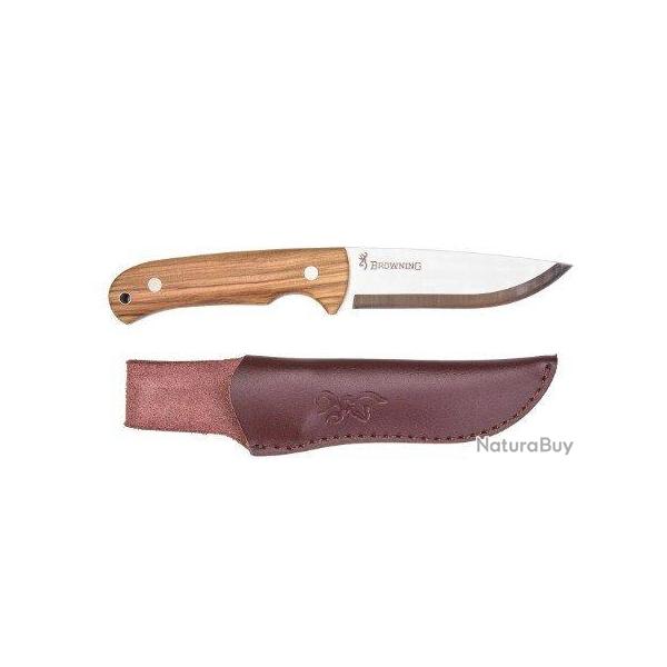 Couteau Korvar lame fixe 7.5 cm Browning