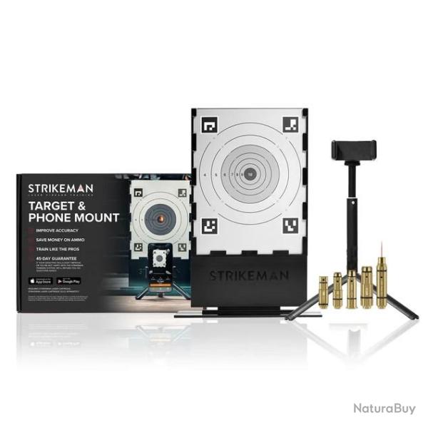 Nouvelle CIBLE TIR � SEC STRIKEMAN kit d'entra�nement avec cartouche laser  Calibre 45 ACP