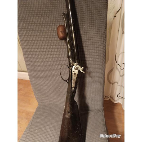 fusil � chien � broches