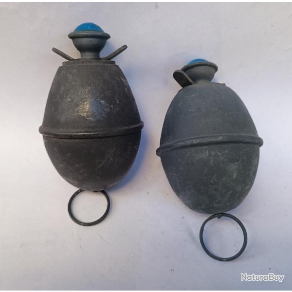 Grenade oeuf REPRODUCTION RESINE