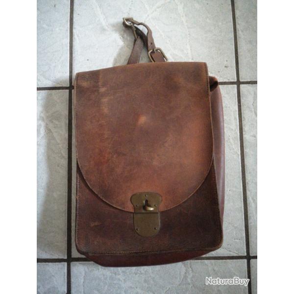 Porte cartes cuir officier francais ww2