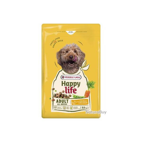 HAPPY LIFE ADULT POULET 12.5KGS