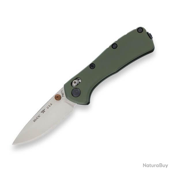 Couteau pliant Buck "Mini Range Elite" 0790GRS vert