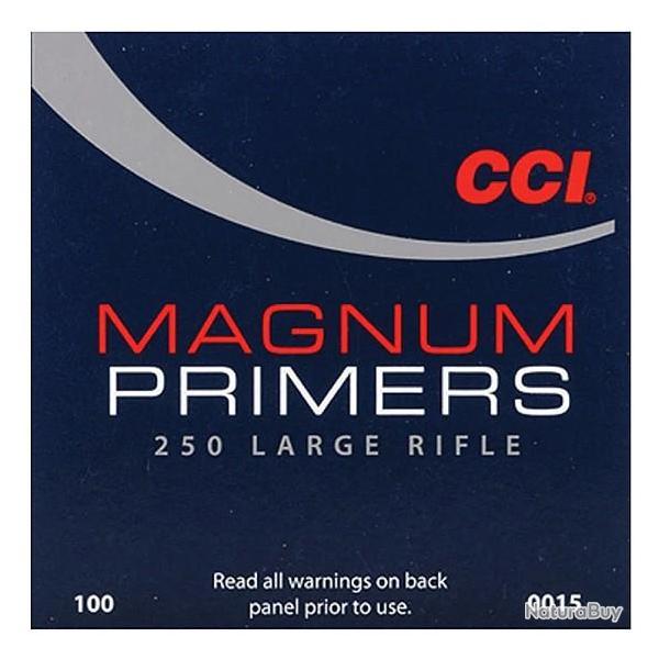 AMORCE CCI MAGNUM LARGE RIFLE 250 BTE 100