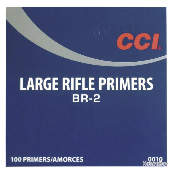 AMORCE CCI LARGE RIFLE BR2 BTE 100