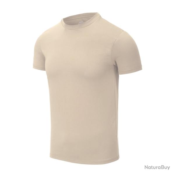 T-SHIRT SLIM - HELIKON TEX -BEIGE