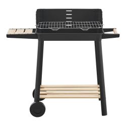 Barbecue 78 x 86 x 30 cm au charbon de bois noir naturel 03_0009210