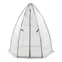 Serre de jardin 183 x 160 cm blanc vert 03_0010543