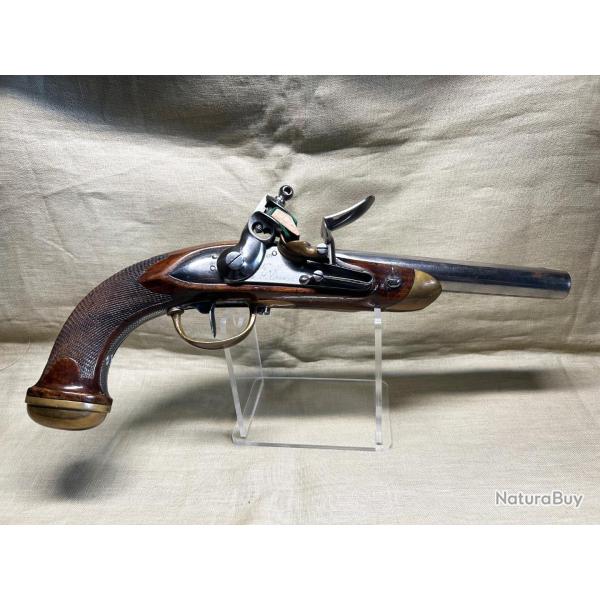 Exceptionnel pistolet � silex d'officier en excellent �tat - mod�le 1816
