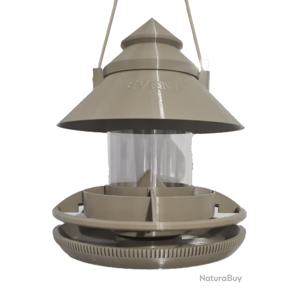 Mangeoire C�leste �volution - L'harmonie du confort et de la propret� pour vos oiseaux exotiques Gri