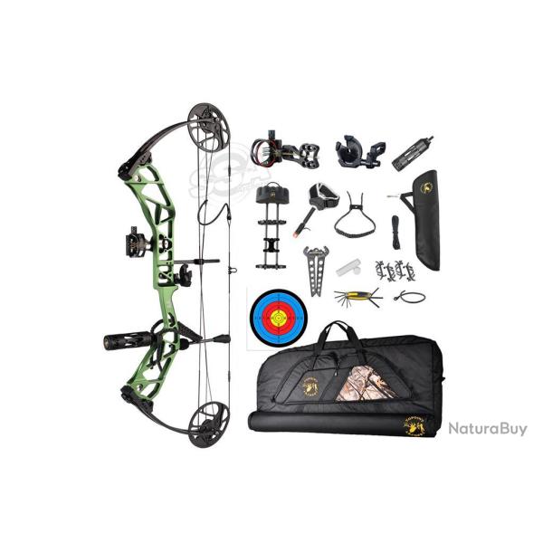 Pack Compound Topoint T1 Deluxe - Gaucher / Vert