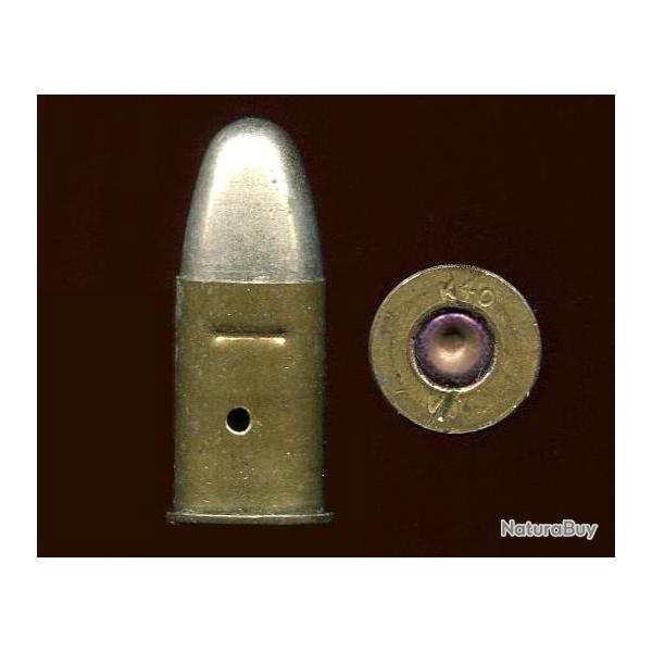 .455 Webely Mk VI - marquage :  K40 VI (ou autre anne) - longue balle nickel pointe arrondie