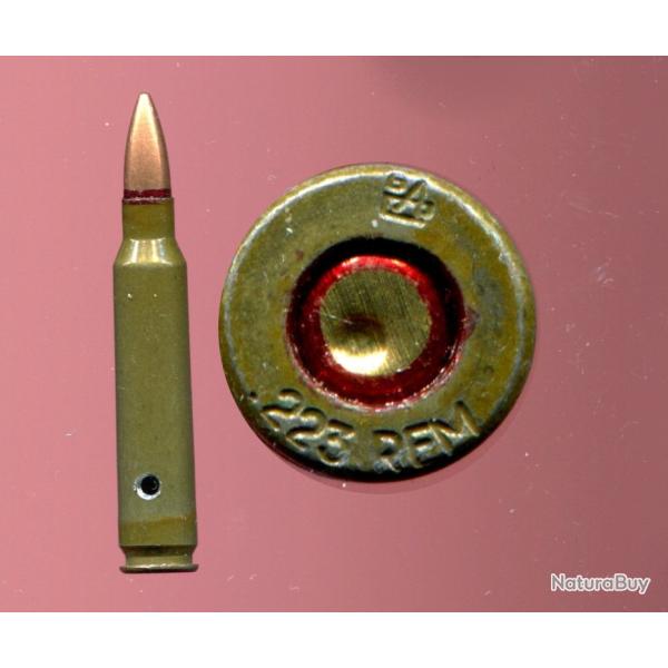 .223 Remington - intressante production Russe - tui acier laqu - Marque A(logo) .223 voir photos