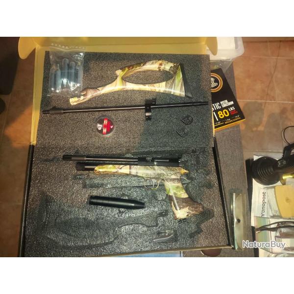 Pistolet Carabine ARTEMIS CP2 CAMO 4,5 mm 6J + 250 Plombs + 5 Co2
