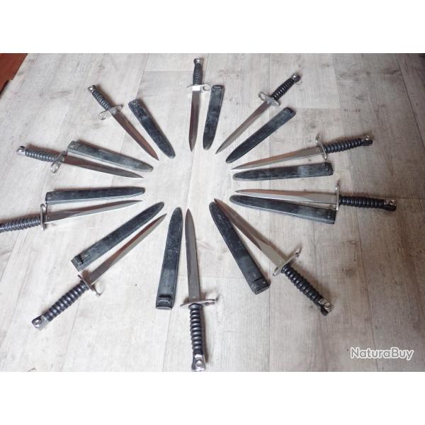 !! PROMO !! Baionnette Suisse FASS 57 - Stgw 57 Bajonett