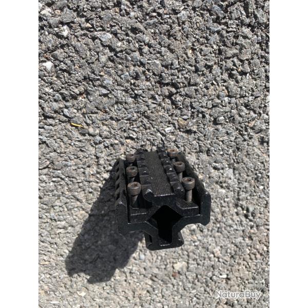 Embase rail de canon