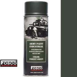 Bombe peinture militaire mate Fosco - Vert Forest Green 400ml