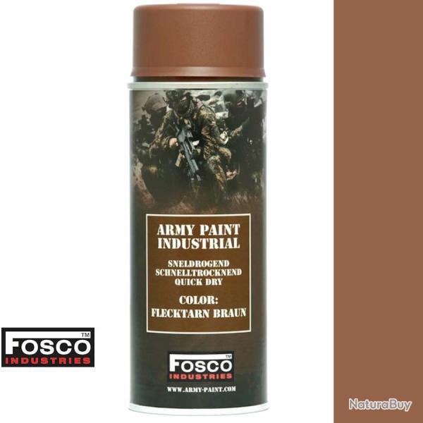Bombe peinture militaire mate Fosco - FLECKTARN BRAUN