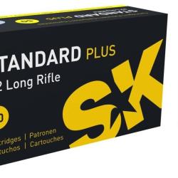Cartouches SK STANDARD PLUS - Calibre 22LR - Boite de 50 unit&eacute;s