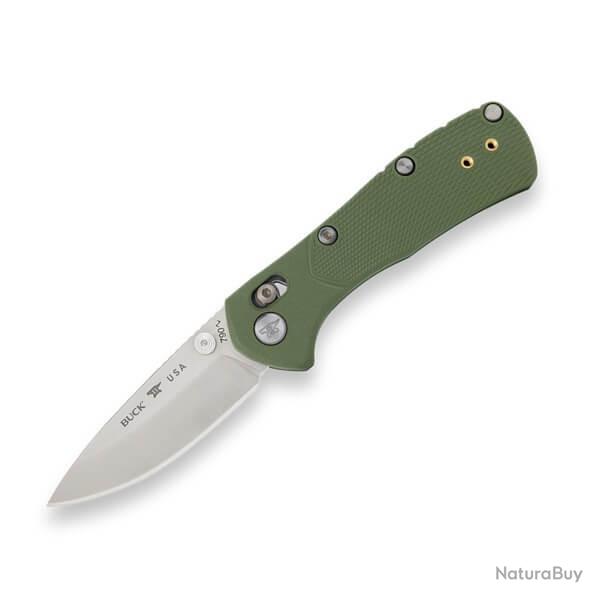 Couteau pliant Buck "Mini Range Pro" 0790GRS1 vert