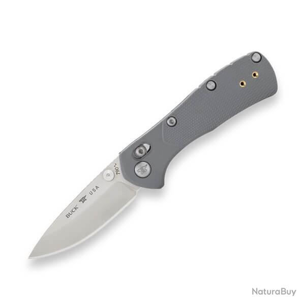 Couteau pliant Buck "Mini Range Pro" 0790GYS1 gris