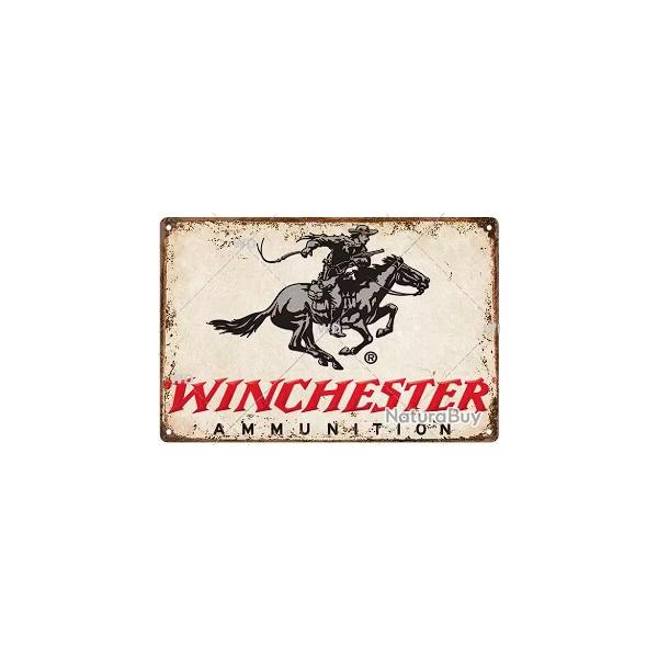 Plaque d�corative vintage winchester LIVRAISON GRATUITE