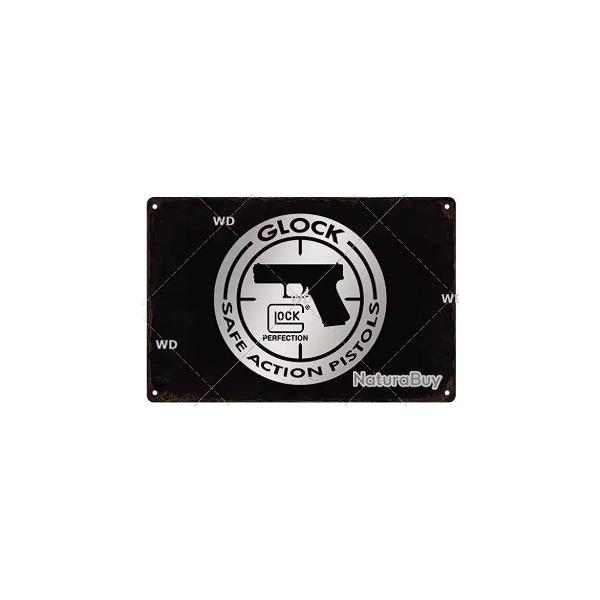 Plaque d�corative vintage glock LIVRAISON GRATUITE