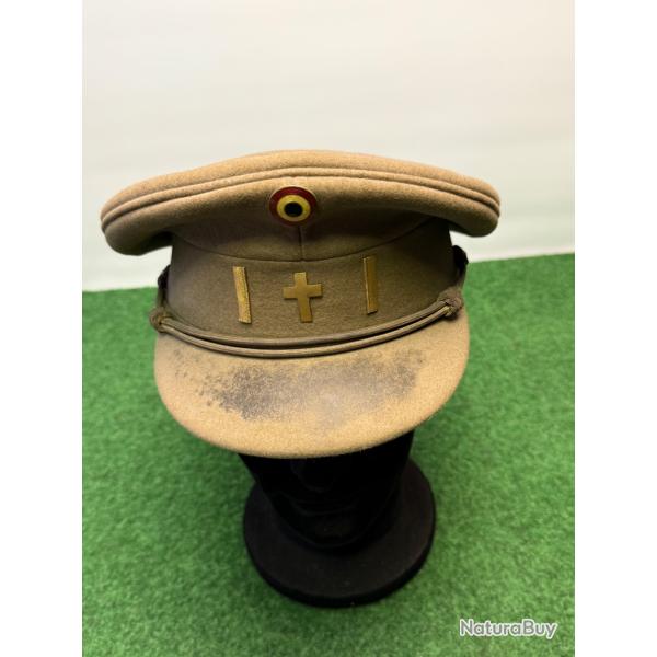CASQUETTE  D ' AUMONIER  MILITAIRE  DE L'ARM�E BELGE  WW 2