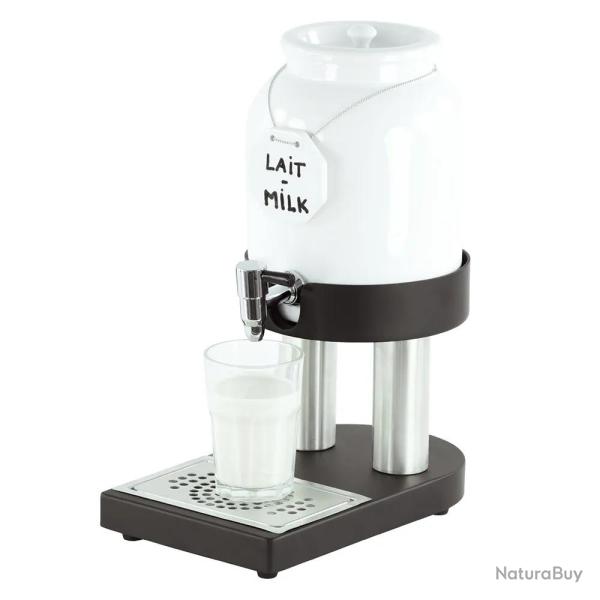 Distributeur de Lait Froid en Porcelaine 4L�