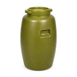 Bidon agrainage ou r&eacute;serve d'eau 60 litres, diam&egrave;tre 34cm hauteur 67cm