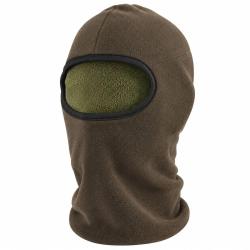 Cagoule confort chaude protection totale doublure polaire verte