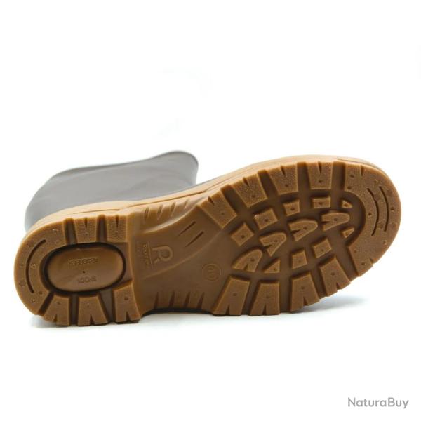 Bottes Rouchette Optimum rsistantes lisier et hydrocarbures marron
